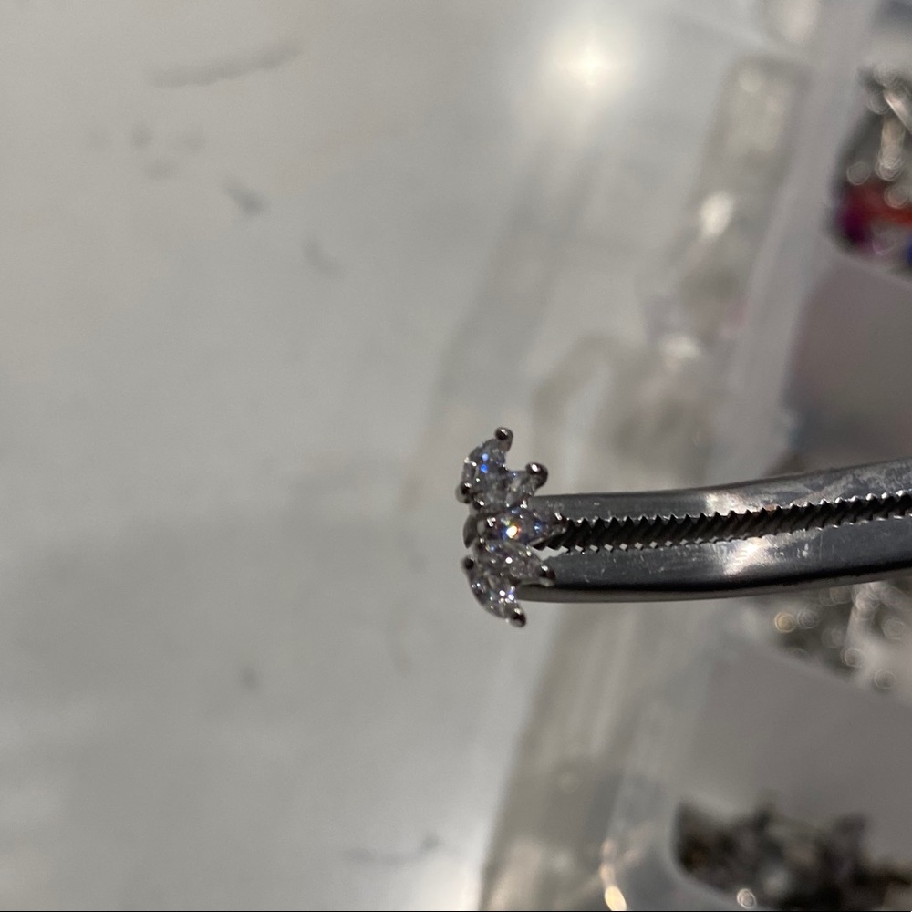 Wing style earrings for helix